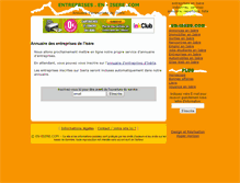 Tablet Screenshot of entreprises.en-isere.com